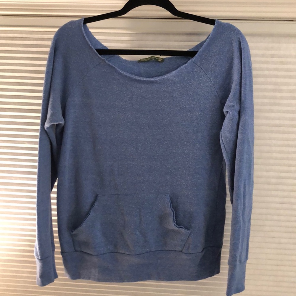 Off-The-Shoulder Sweatshirt